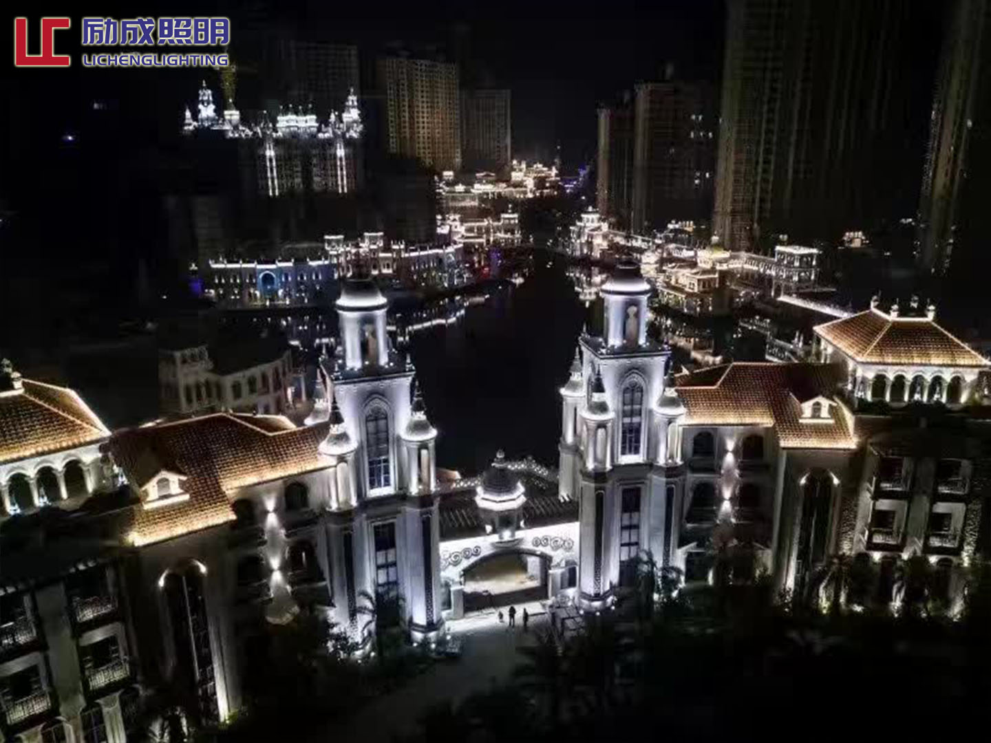 現(xiàn)代建筑亮化
